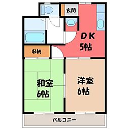 間取図画像 2K