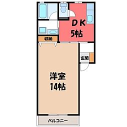 ウエストヒルズ B 2階/-