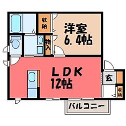 ヴィオランジェ A 1階/-