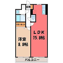 壱番館元今泉 8階/-