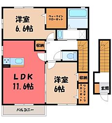 ミルフルール M 2階