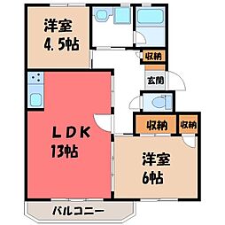 ロワールレジデンス III 1階/-