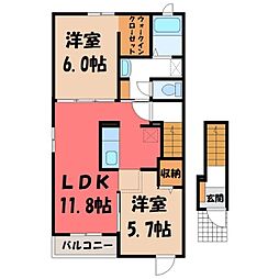 東武宇都宮線 東武宇都宮駅 4.9km 2階/-