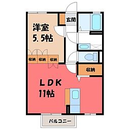 パルフェタムール 2階