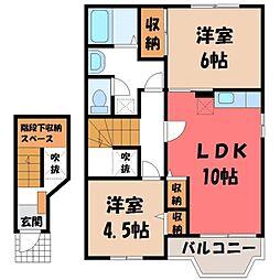 サンライズ K 2階