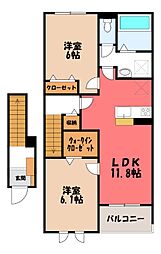 バリーフィールド D 2階/-