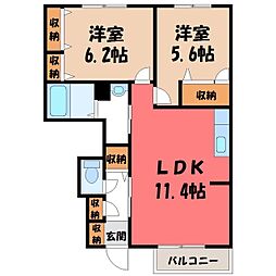 ブラウンハウス A 1階