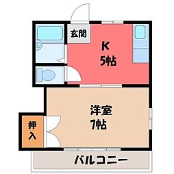 コーポふじ 2階/-