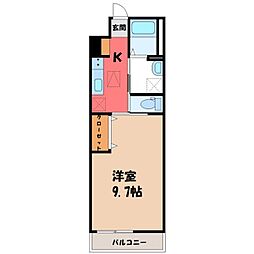 ヴィラ ソレイユ 1階/-