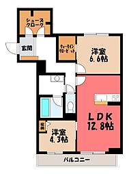ラ・ポーズ峰 1階