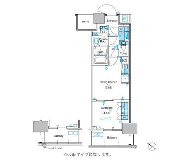 同じ建物の物件間取り写真 - ID:213101637456