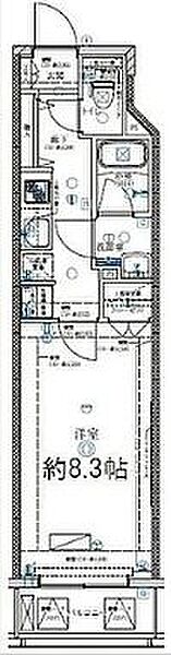 ディアレイシャス蔵前ステーションフロント ｜東京都台東区寿3丁目(賃貸マンション1K・3階・27.13㎡)の写真 その2