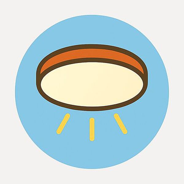 全居室に照明器具を標準装備。引っ越し当日から明るく快適な空間が整っています。面倒な準備なしで、すぐに新生活を始められる安心の住まいです。