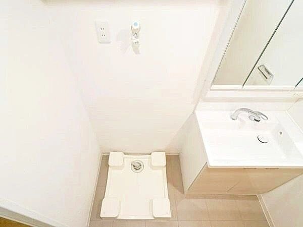 天候を気にせず洗濯できる、移動距離も最小限に抑えた配置で、家事の時短にもつながります。花粉や排気ガスを避けたい方にも嬉しいポイントです。