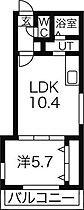 カサロッソ西町 201 ｜ 北海道札幌市西区西町北13丁目4-21（賃貸マンション1LDK・2階・35.80㎡） その2