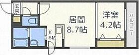 シエルエスト 201 ｜ 北海道札幌市東区北九条東9丁目2-43（賃貸マンション1LDK・2階・34.84㎡） その2