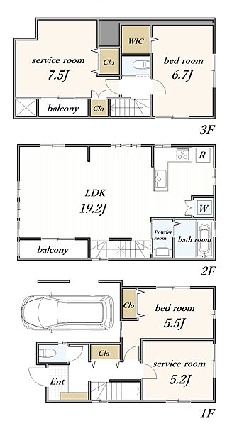 間取り：313004423155