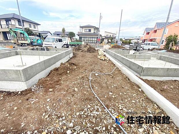 建物完成済・ご家族揃って建物と街並みをご覧いただけます。