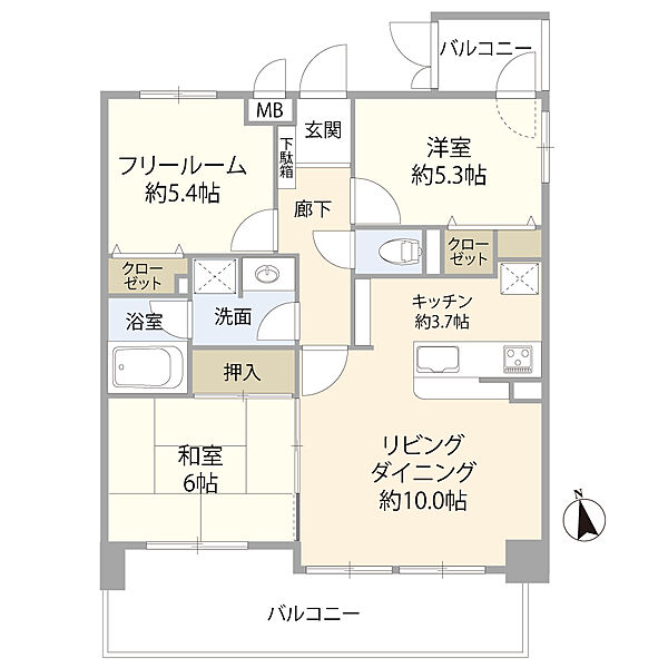 間取り：328000674396