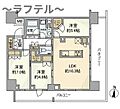 ザ・パークハウス所沢プレイス14階23.0万円