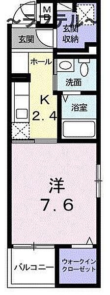 埼玉県狭山市祇園(賃貸アパート1K・4階・29.79㎡)の写真 その2