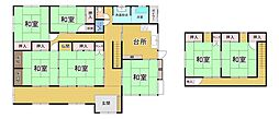 広渕字馬場屋敷　中古戸建 7Kの間取り