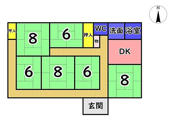 間取り：304000346514