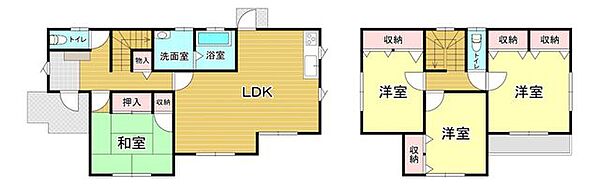 間取り：304000347672