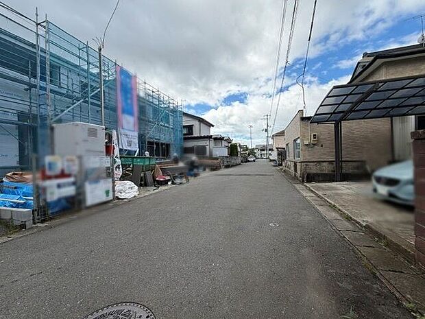前面道路含む現地写真
