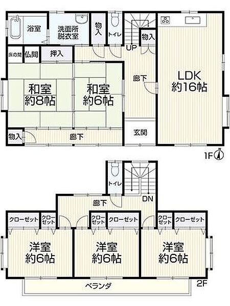 間取り：304000355086