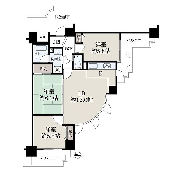 間取り：325000131566