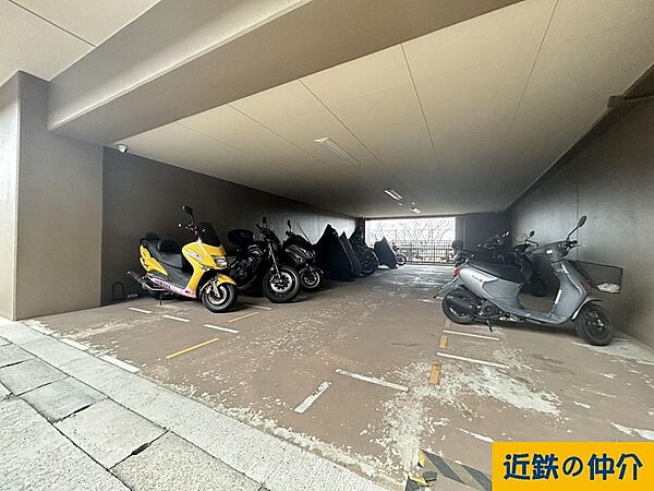 バイク置き場