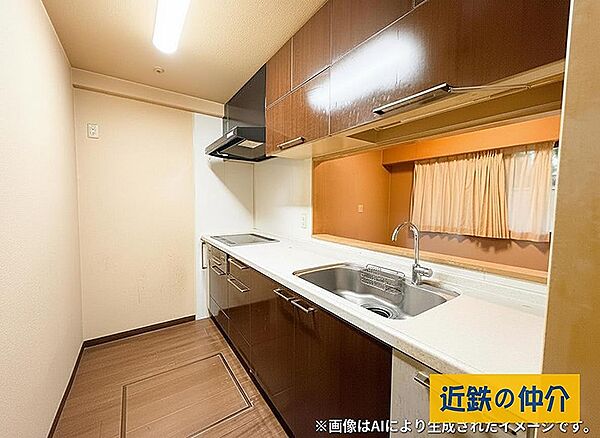 キッチンを拡大表示