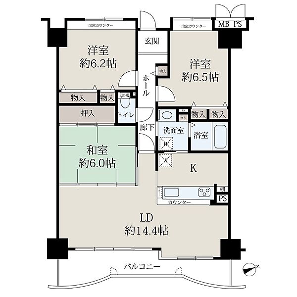 間取り：325000131580