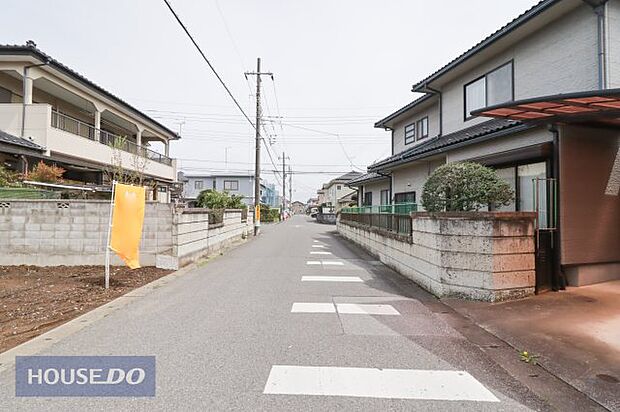 【前面道路】道の広さ・陽当たりなども併せてご確認ください。