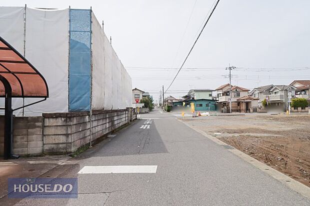 【前面道路】道の広さ・陽当たりなども併せてご確認ください。