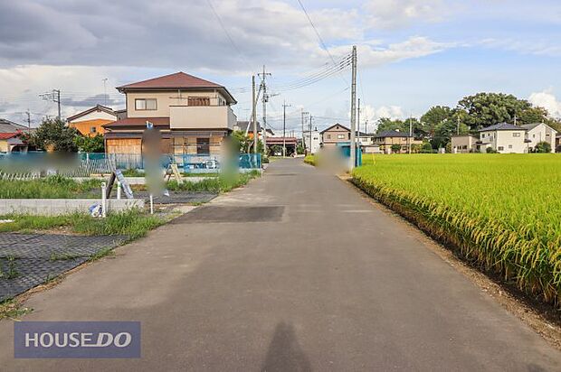 【前面道路】道の広さ・日当たりなど、ご確認ください。