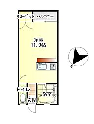 間取図画像 ワンルーム