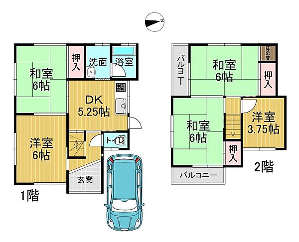 間取り：329000134720