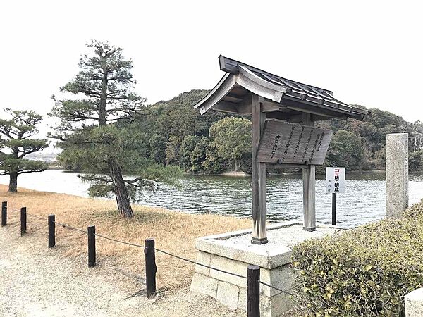 近くの垂仁天皇陵