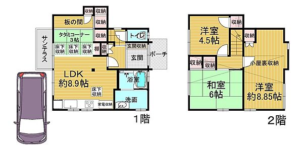 間取り：329000141902