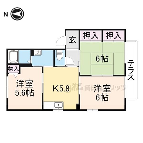 同じ建物の物件間取り写真 - ID:229009097499