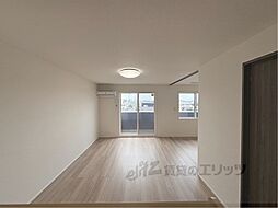 JR桜井線 帯解駅 徒歩22分の賃貸アパート 3階2LDKのリビング/ダイニング