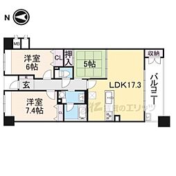 ピアッツァコート神宮前 3LDKの間取図画像