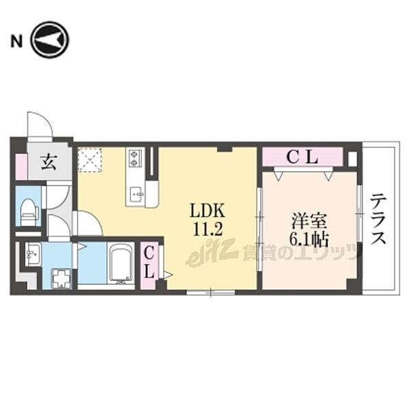 同じ建物の物件間取り写真 - ID:229009089426