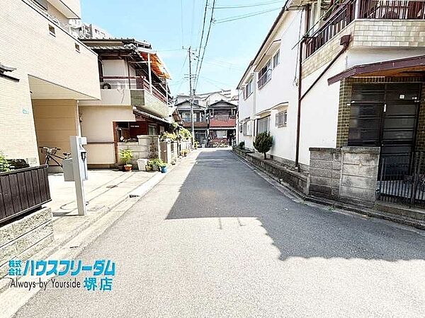 閑静な住宅地です。