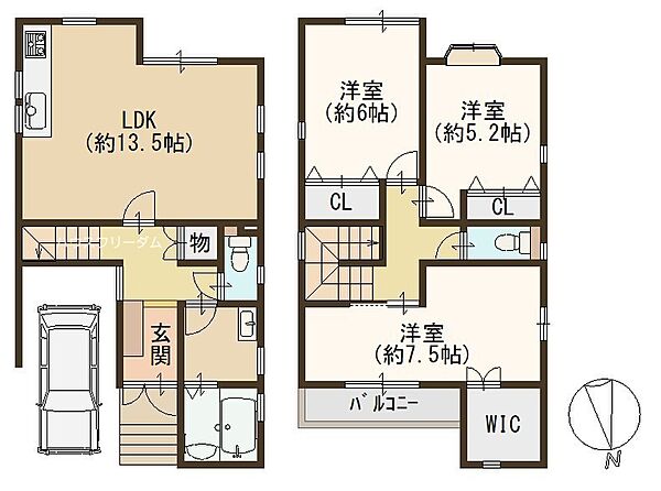 ゆとりある3LDK♪