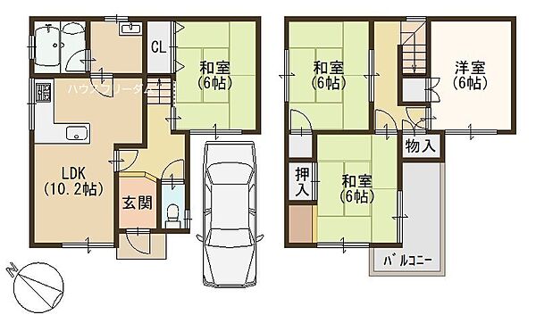 間取り：327002337956