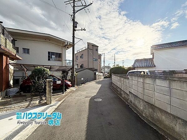 前面道路はこちら♪