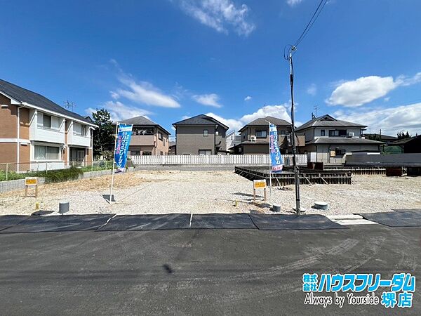 前面道路はこちら！